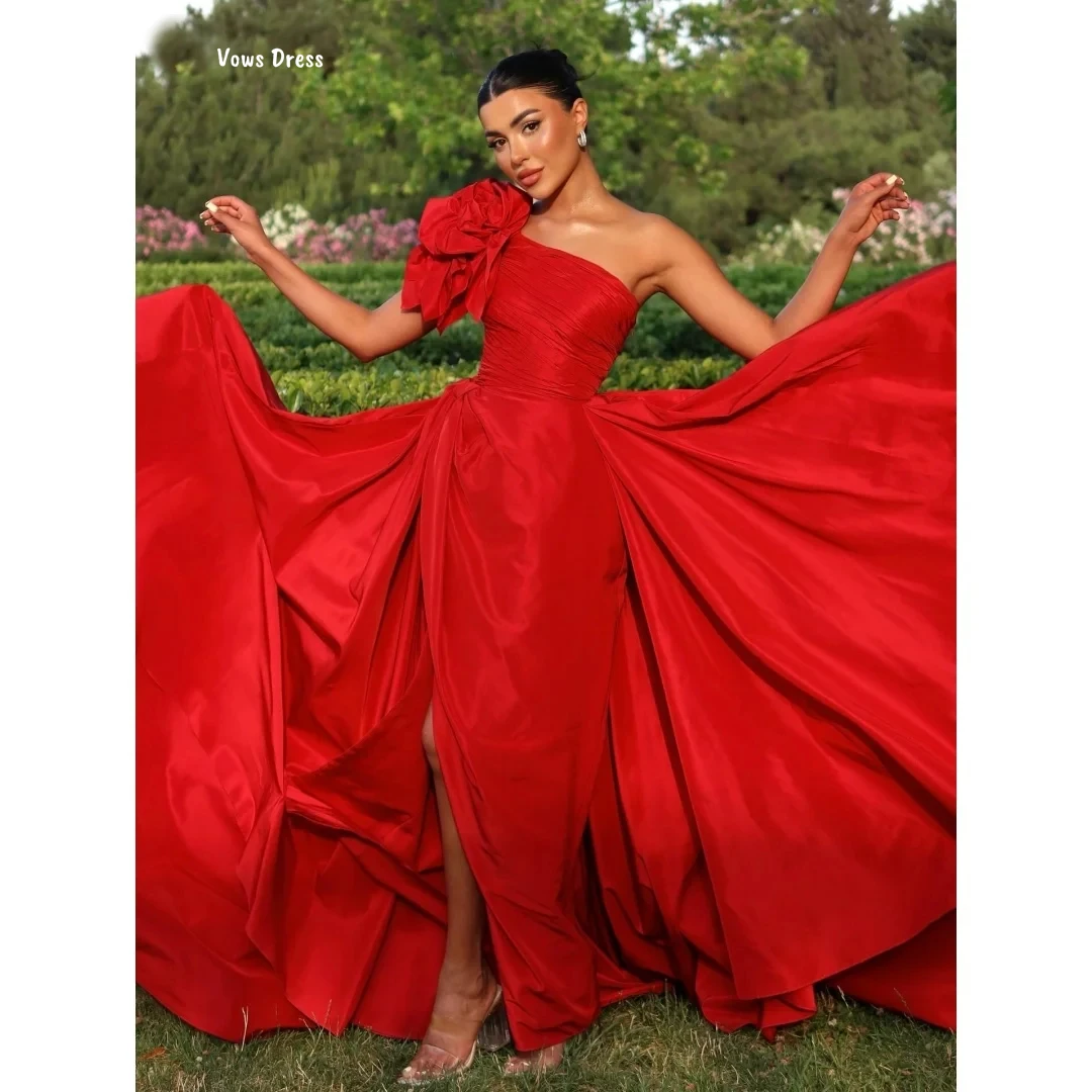 

Vows Custom Made Evening Dresses Woman Elegant Women's Dresses for Wedding Party Dress Line A Prom Dress Luxury Satin Cloth 2025