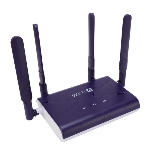 Imagen 2 del producto Enrutador inalámbrico WiFi6 300Mbps 4G 5G CPE LTE con ranura para tarjeta SIM 4 antenas para teléfono portátil PC enrutador inalámbrico CPE