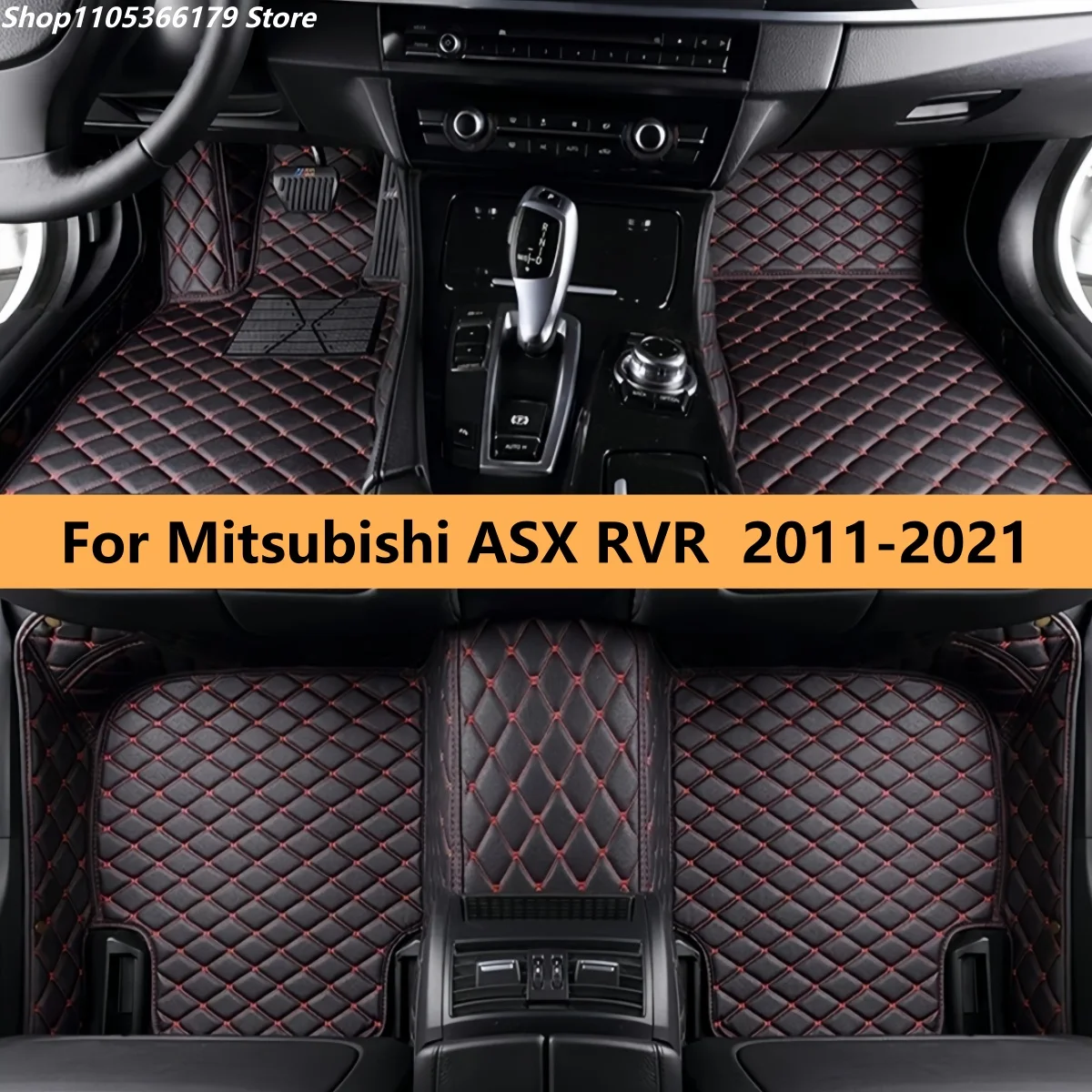 

Автомобильные коврики на 5 мест, подходящие для Mitsubishi ASX RVR 2011-2021 годов выпуска, аксессуары для авто