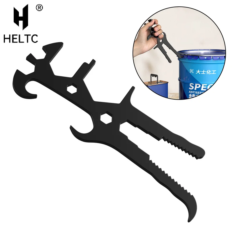 Multifunktionaler Eimeröffner, ergonomischer Deckelöffnungsschlüssel, vielseitiges Werkzeug zum Entfernen müheloser Deckel, Schraubenantrieb