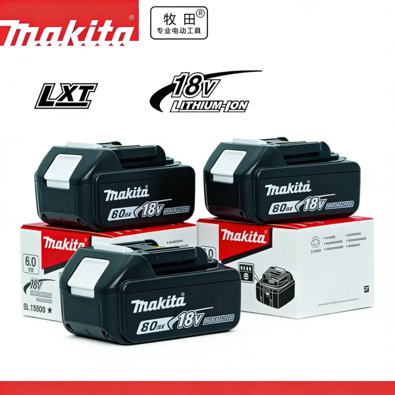 

100% оригинальный аккумулятор Makita 18 В, 6,0 Ач, для электроинструментов Makita BL1830 BL1830B BL1840 BL1840B BL1850 BL1850B