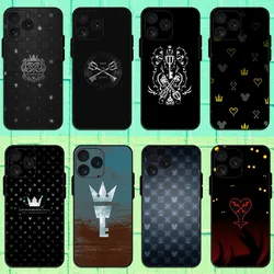 Kingdom Hearts Game Phone Case For iPhone 8 11 12 13 Pro 14 15 Mini X XR XS max Plus Shell