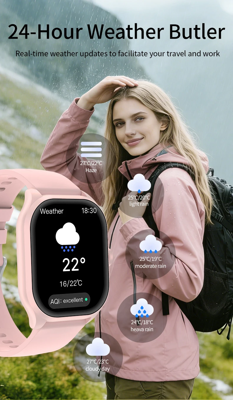 Smart Watch with Bluetooth Calling, 1.88-Inch HD Display and Fitness Tracking description 10