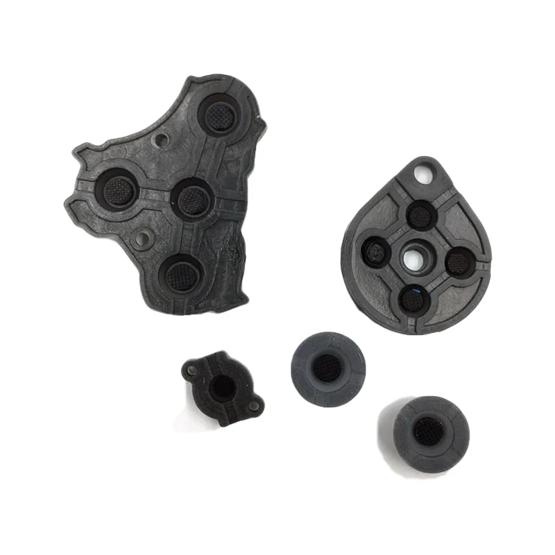 YuXi 1 Набор для NGC проводящие клейкие кнопки сменный контроллер силиконовый Кондуктивный резиновая подкладка для кнопок резиновый коврик