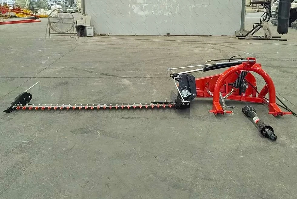 Mounted Hydraulic Grass Mower, Reciprocating Weed Cutting Machine, No Linkage Design for Hillside, Riverbank Weed Removal