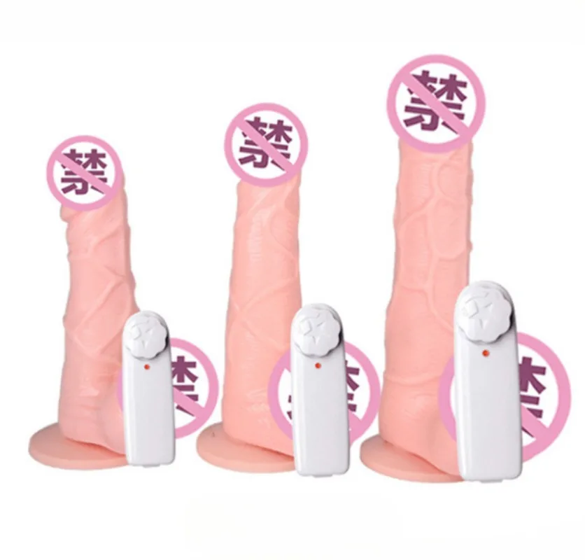 Large False Penis Remote Control Vibrator Electric Penile Artificial Swing Silicone Ealistic Dildo Female Masturbation Sex Toys