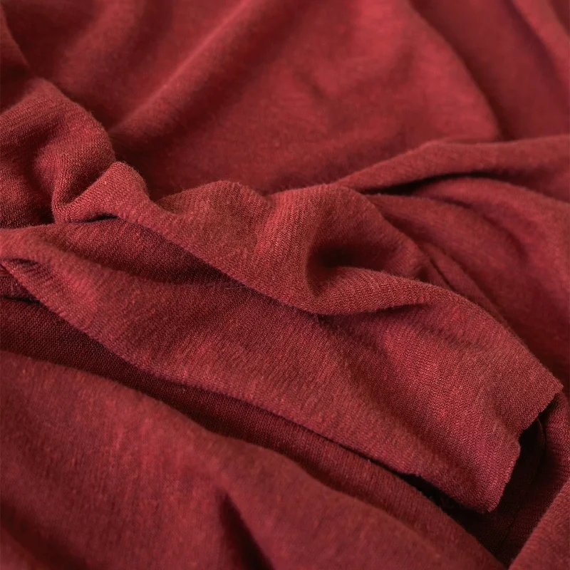 Tecido de Cânhamo Vermelho Mac - Home Textiles Design avaliação e preço
