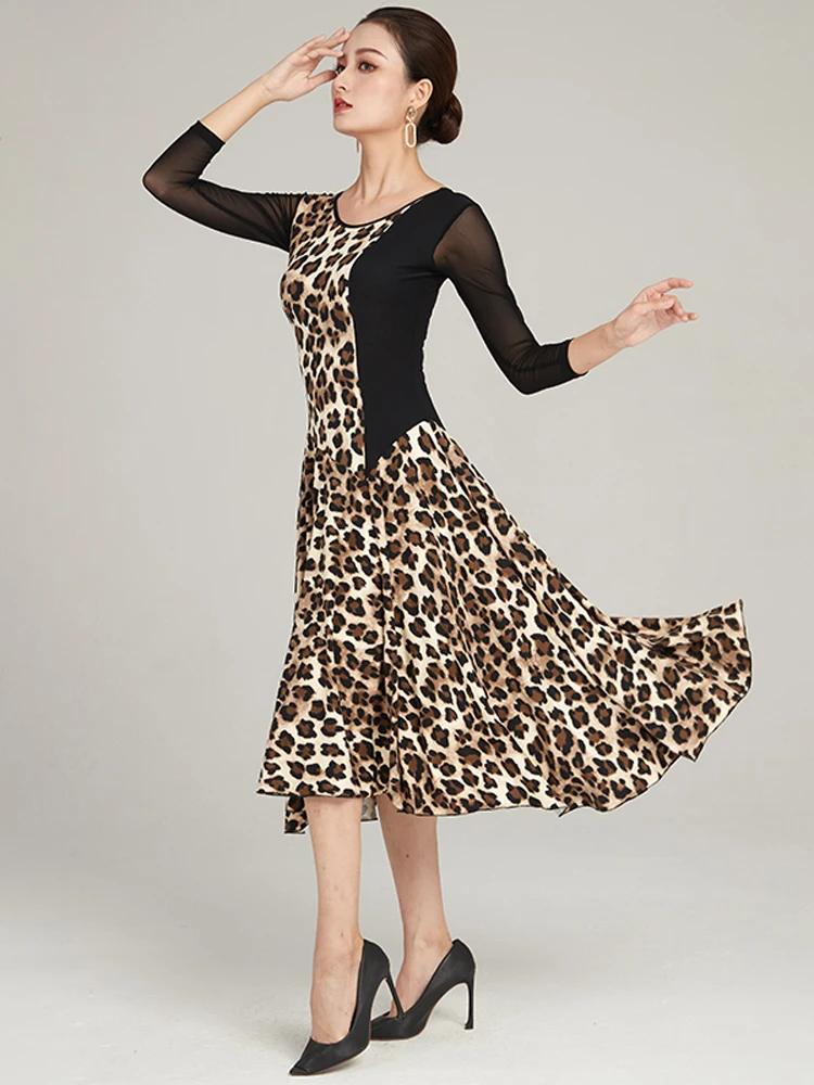 

2023 New Ballroom Dance Competition Dress Dance Ballroom Waltz Dresses Standard Dance Dress Q196