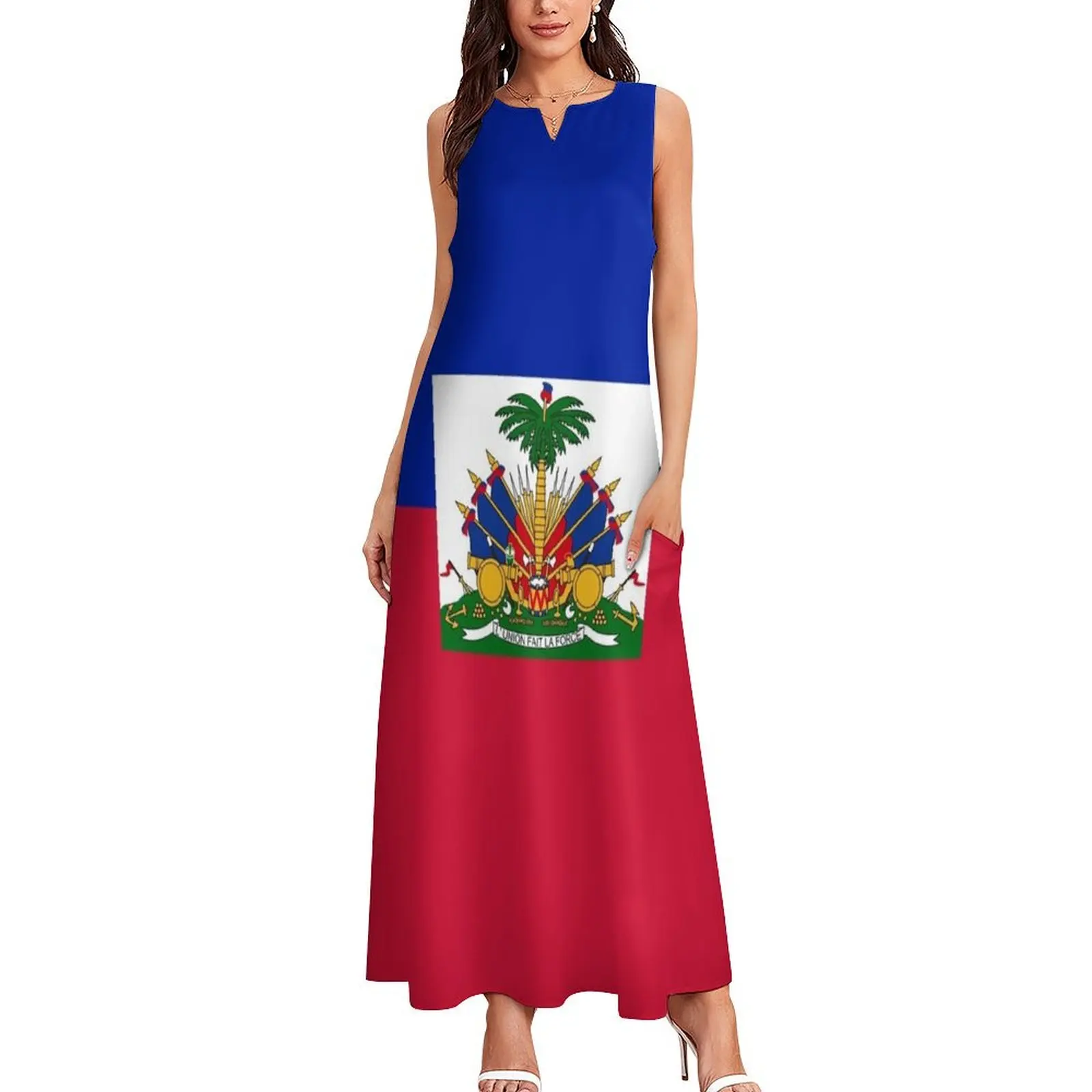 Flag of Haiti Long Dress evening dresses luxury 2025 dresses for womens