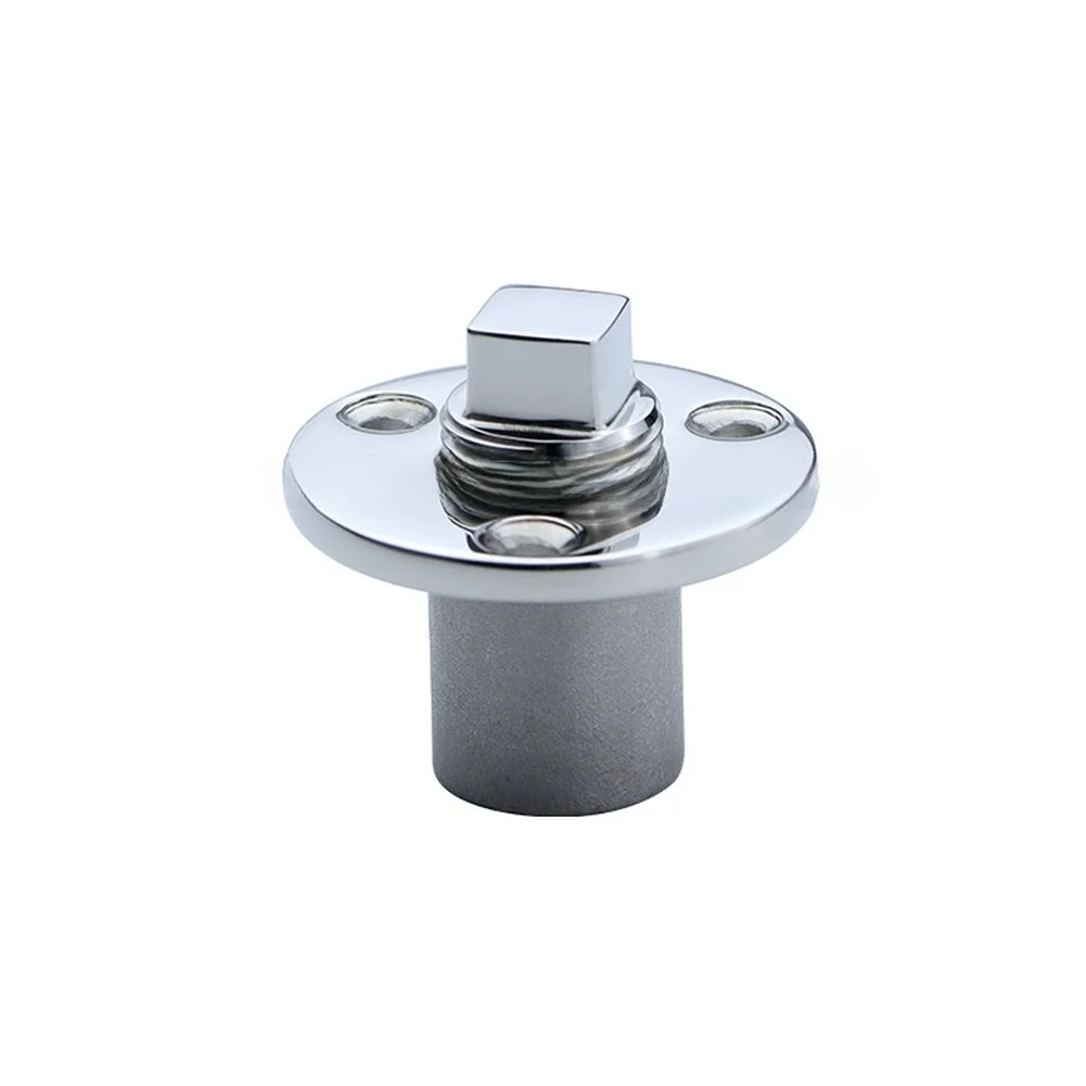 316 Stainless Steel Garboard Drain Stopper for Yachts and Small Boats Optimized for Drain Outlet Sealing Performance
