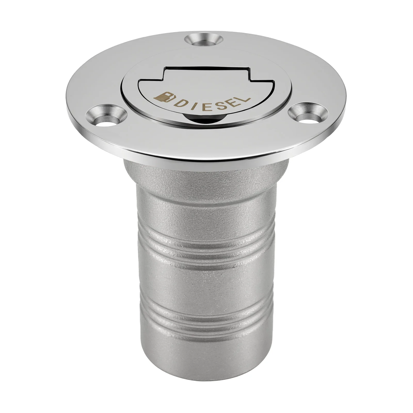 38mm/50mm Edelstahl-Deckfüllkappe für Kraftstoff, Diesel, Gas, Abwasser, Deckfüllkappen für Marine-Bootszubehör – Detail 5