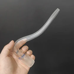 FAPE Glass elbow, Joint 29/32, Distillation elbow, Borosilicate glass