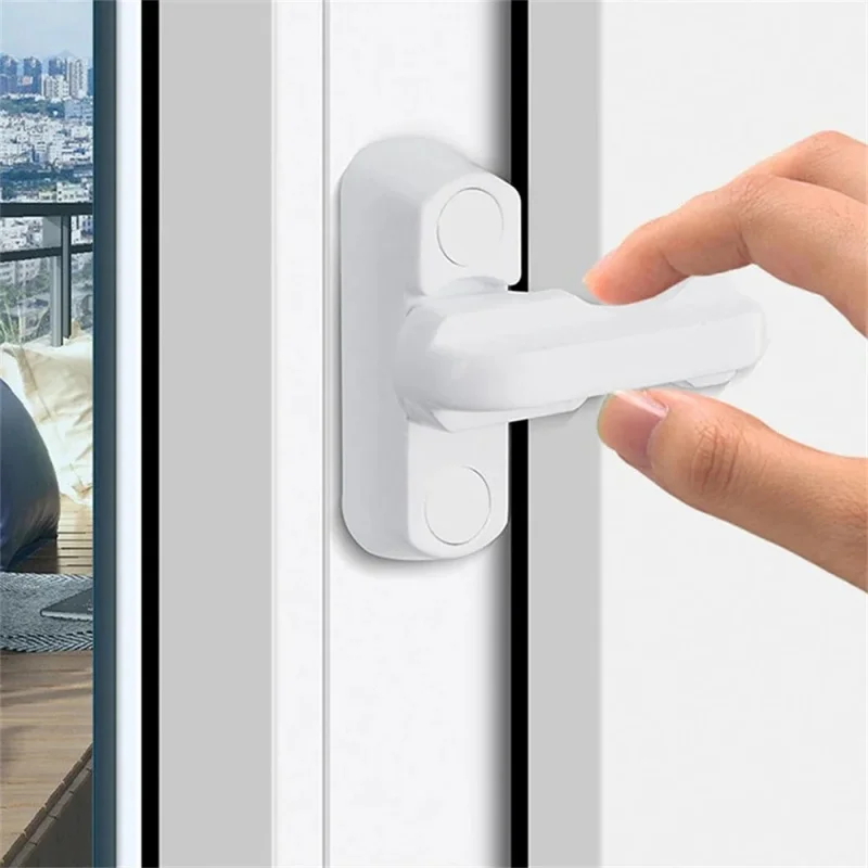 1pcs High Quality T-locks Home Balcony Practical Replacement Security Window Door Lock ,Child Safe Security Hardware Accessories