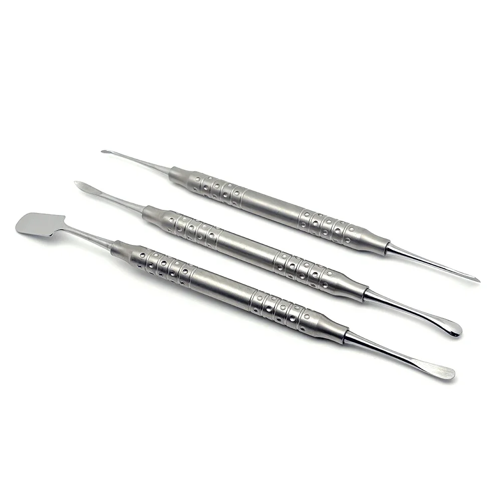 Dental Surgical Instrument Double Ended Periosteal Elevator Implant Tool Set