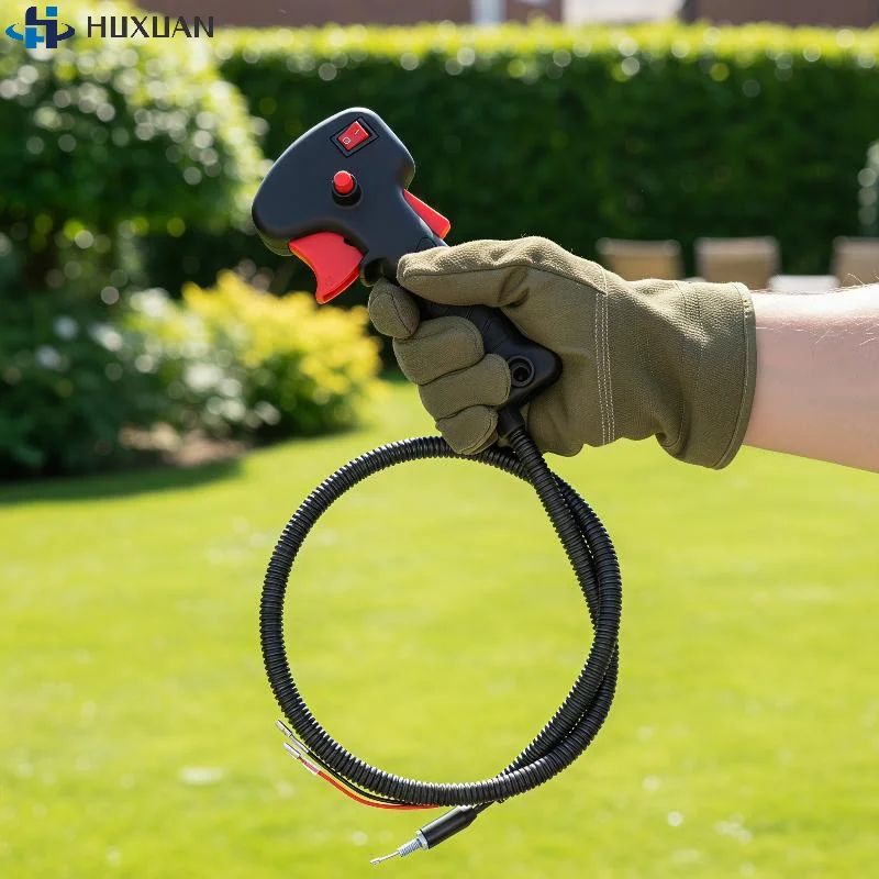 1Pcs Replacement Parts Manual Throttle Switch Assembly For Brush Cutter Grass Trimmer DIY Accessories
