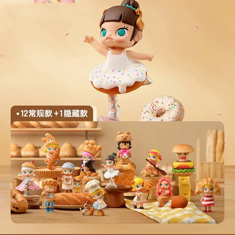 

Original Molly Carb Lover Series Blind Box Guess Bag Mystery Box Toys Doll Cute Anime Figure Desktop Ornaments Gift Collection