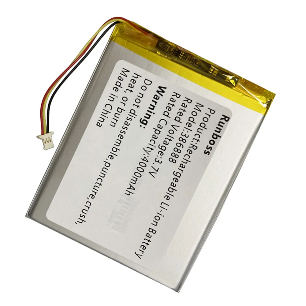 3.7V 4000mAh Battery For Onyx Book Ceasar 2 DARWIN 3/4/5/6 Onyx Buks James Cook 2 Boox Cleopatra 3 E-BOOK Vasco De Gama Caesar2