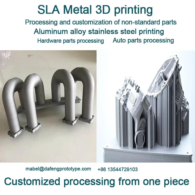 3D metal printing service SLM aluminum alloy stainless steel titanium alloy CNC high-precision model processing