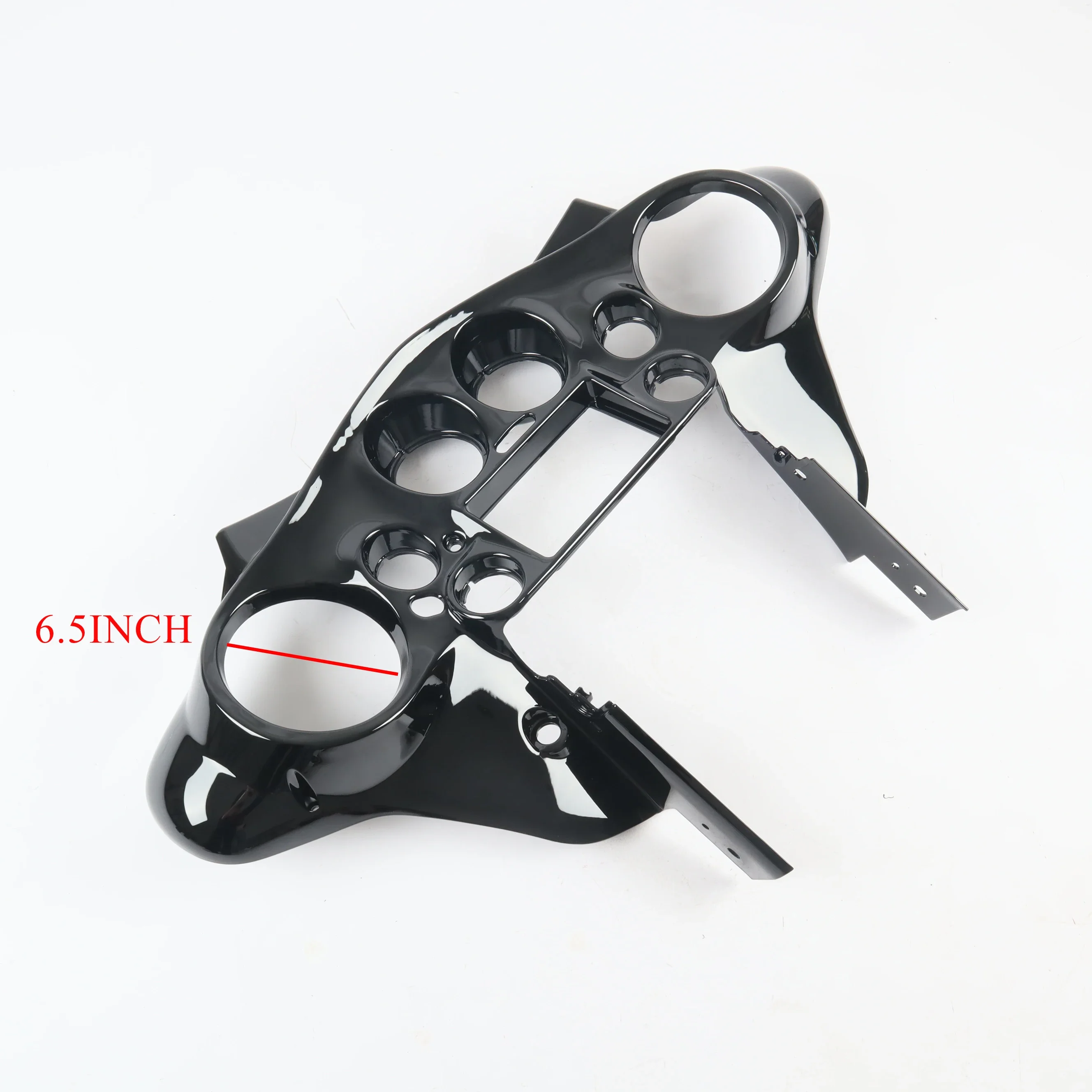 2026 Vivid Black Double DIN لـ 1998-2013 مجموعة هدايا داخلية للدراجات النارية