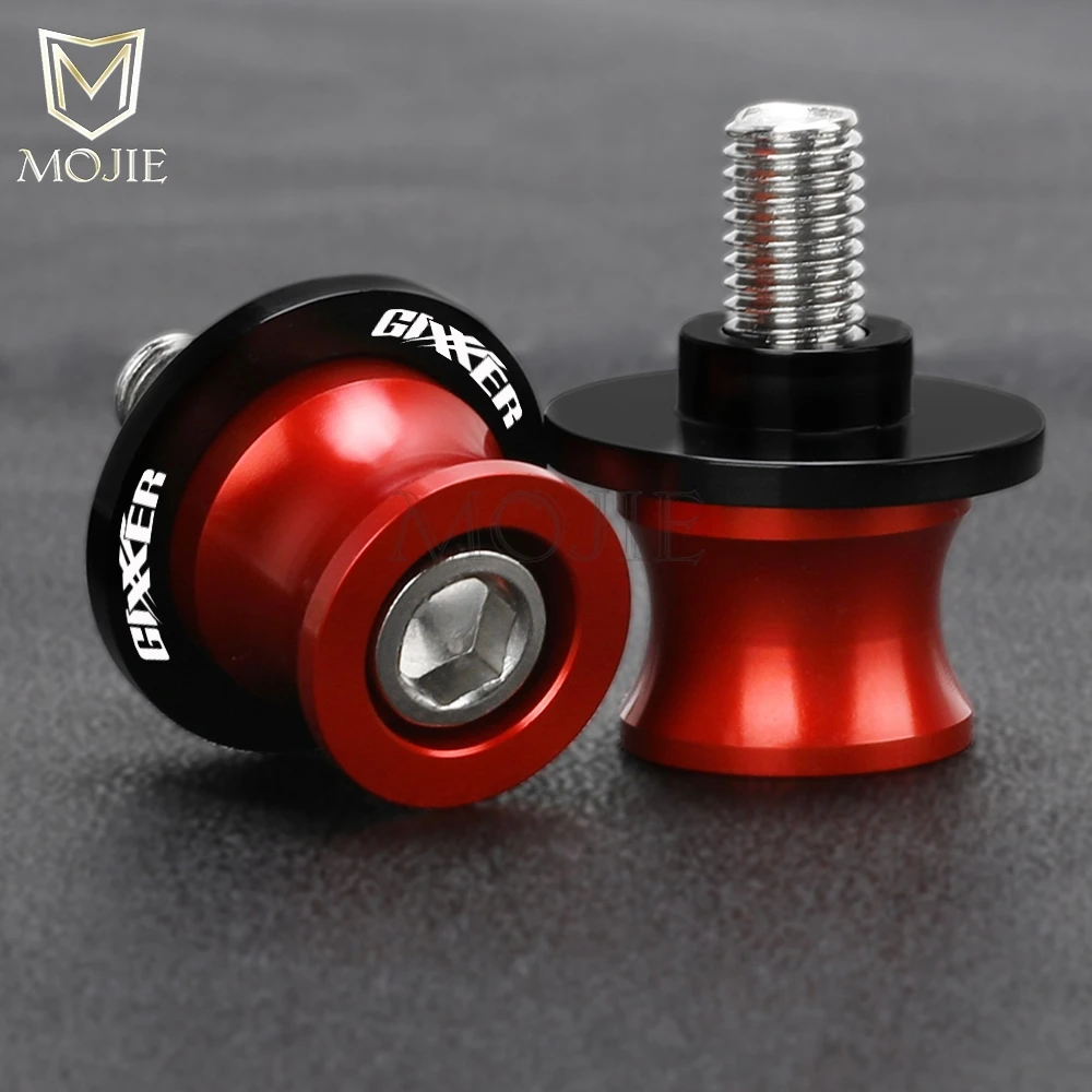 Motorcycle 8MM Stand Screws Swingarm Slider Spools FOR SUZUKI GIXXER150 GIXXER150SF GIXXER155 GIXXER250 GIXXER 250 SF 2018-2024