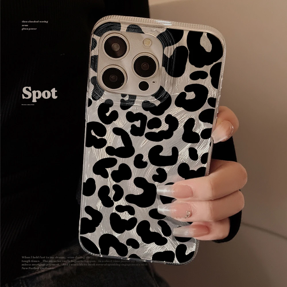 เคสโทรศัพท์ลายเสือดาวสุดเท่ สำหรับ Redmi Note 14 Pro+ Global 5G 13 12 11 10 4G 15C 14C 13C P0C0  แบบนิ่ม ทนทาน ป้องกันได้ดี