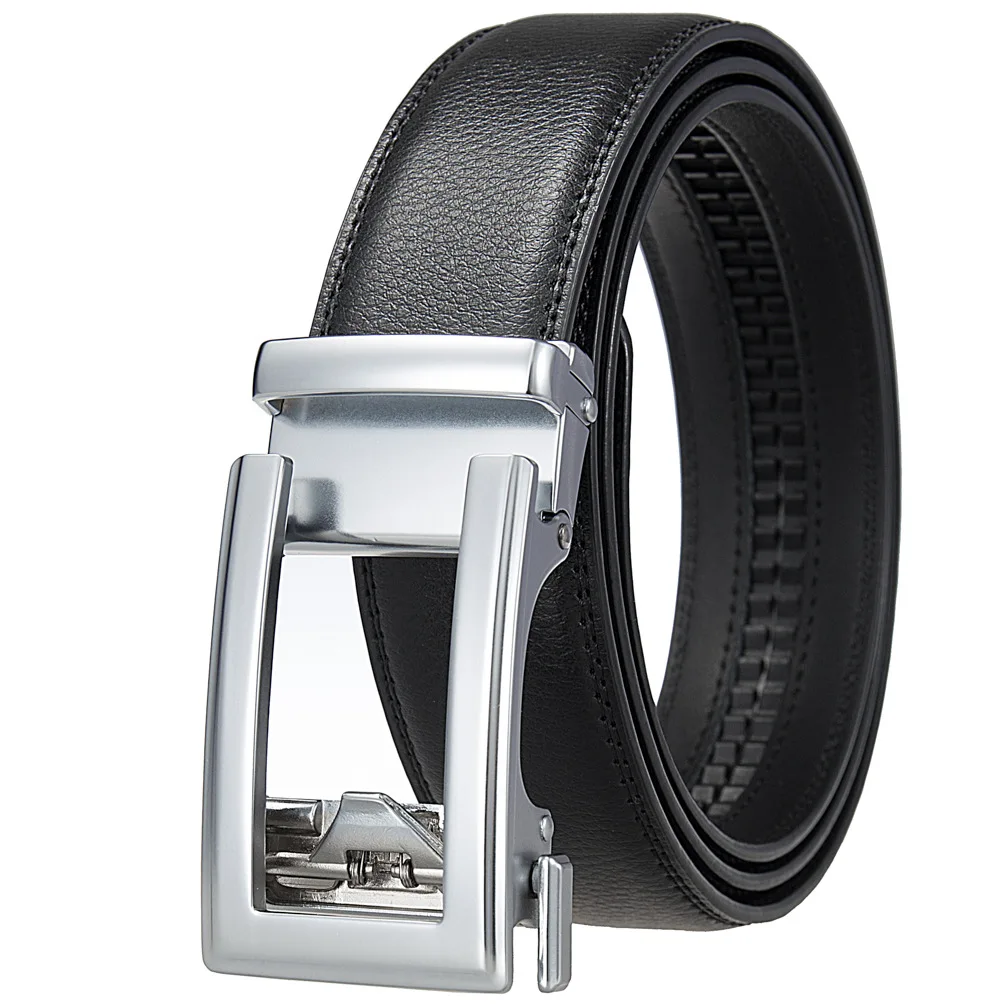 Business Gürtel für Männer Echtes Leder Automatische Männer Gürtel Luxus Hüftgurt Designer Gürtel Männlich Hohe Qualität Fashion Formal – Detail 13