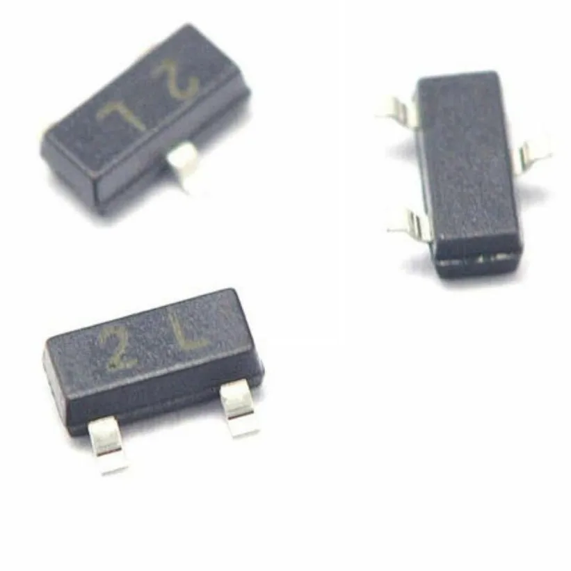 100PCS MMBT5401 2L 0.6A 180V PNP SOT-23 SMD Chip Transistor