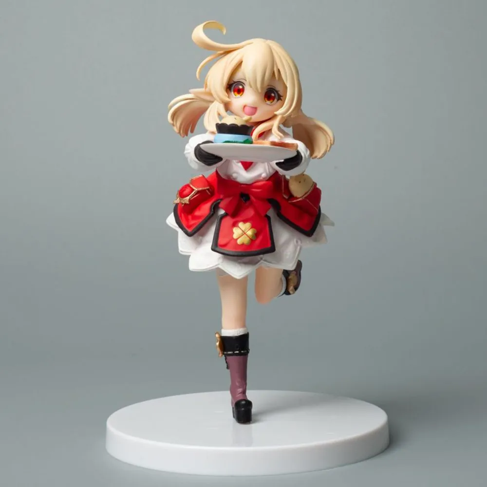 Genshin Impact Klee1/7 Sweets Paradise Soyokaze no Kyouen PVC Kawaii Girl Model Anime Action Toys Figure Toys Doll Friends Gifts