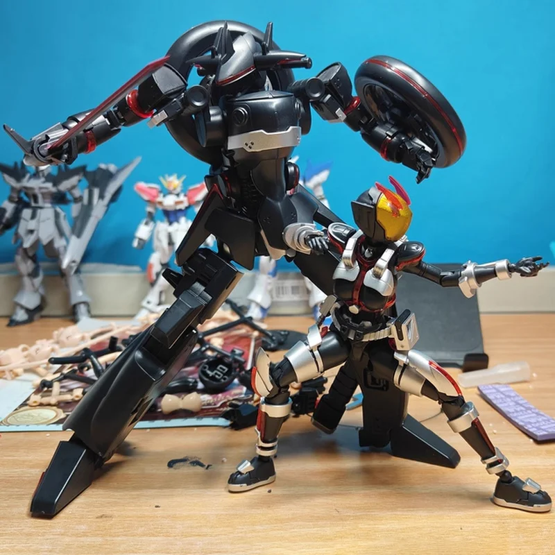 

Battle Rider Goddess Shako Assembled Mecha Girl Figurine Movable Doll Toy Pvc 16cm Collectible Display Official In Stock Gift