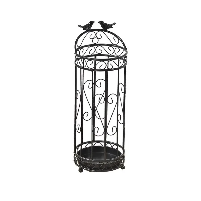 

Creative home hotel lobby umbrella bucket shelf, wrought iron umbrella storage rack