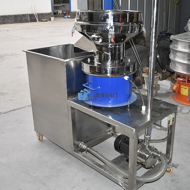 Small Diameter 450mm Solid Liquid Separation Filter for Starch Slurry Laboratory Industrial Filtration Equipment