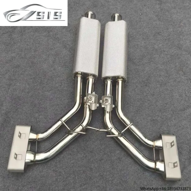 W464 exhaust system fit for G class W463A 2019-2021 year AK style stainless steel muffler system for new g class exhaust