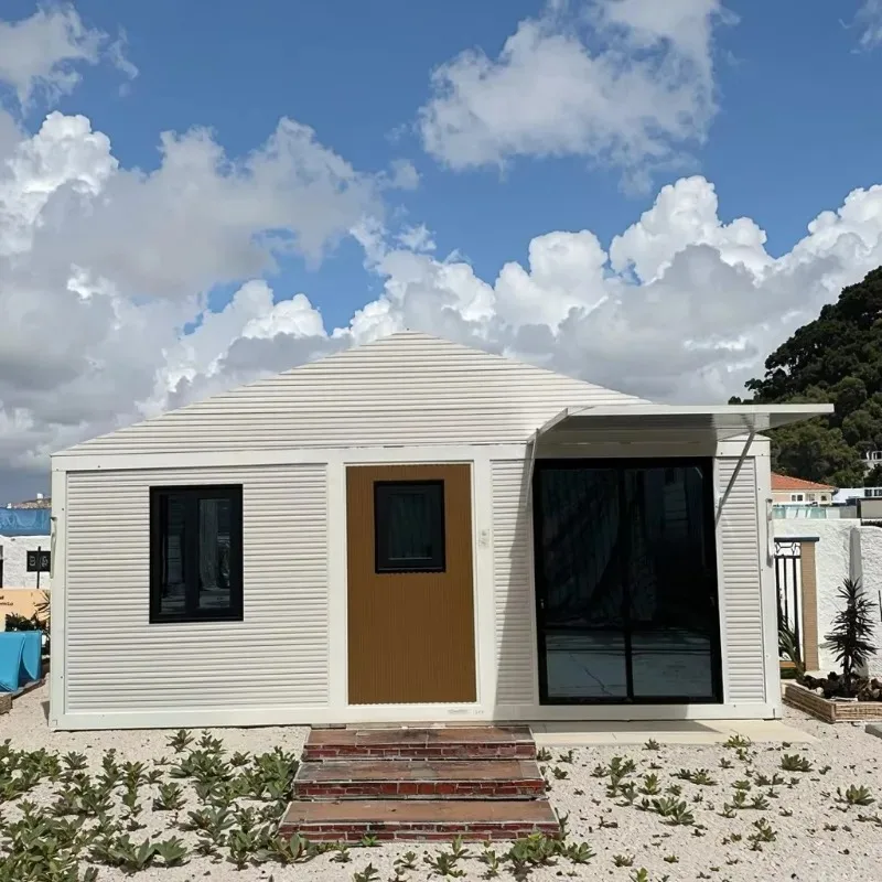YG Customized China Expandable 20FT Foldable Luxury Prefab Mobile Tiny Living Modern Container House Homes With Two Bedroom One