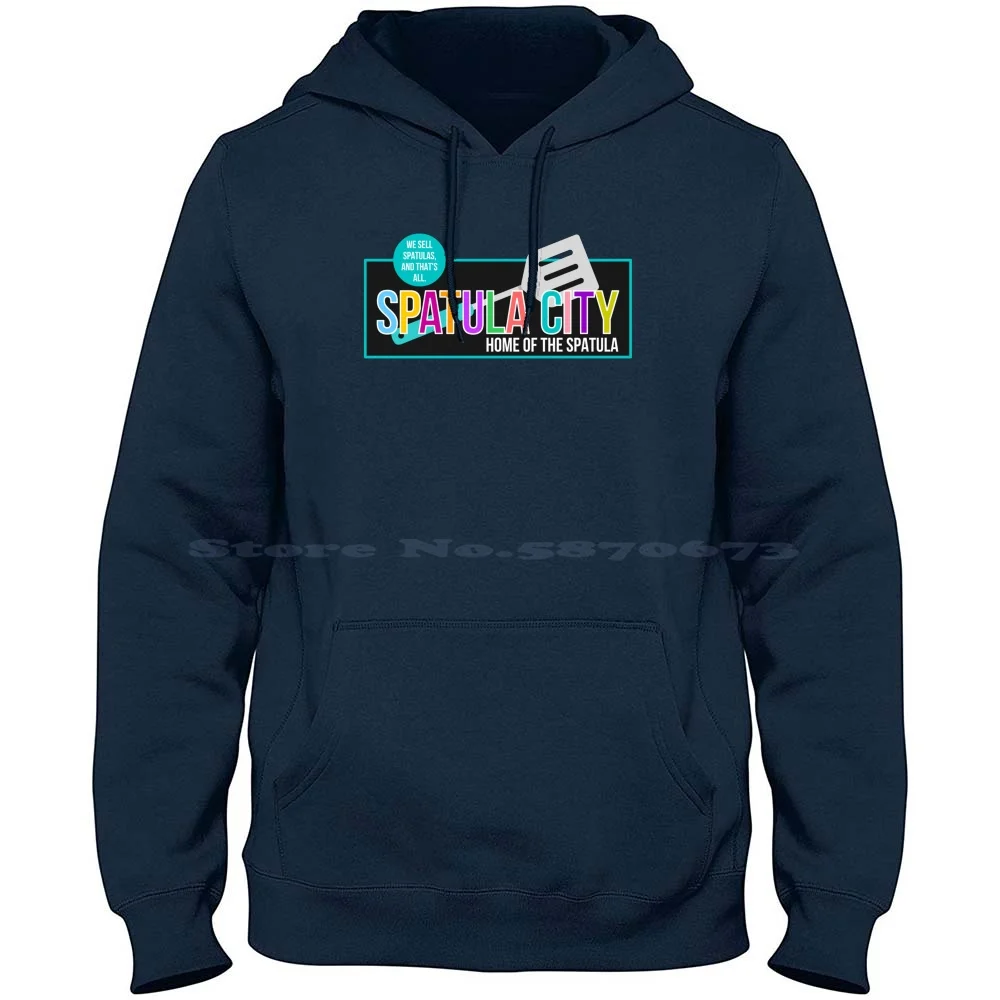 Spatula City 100% Cotton Hoodie T Shirt Spatula City Uhf Weird Al Yankovic