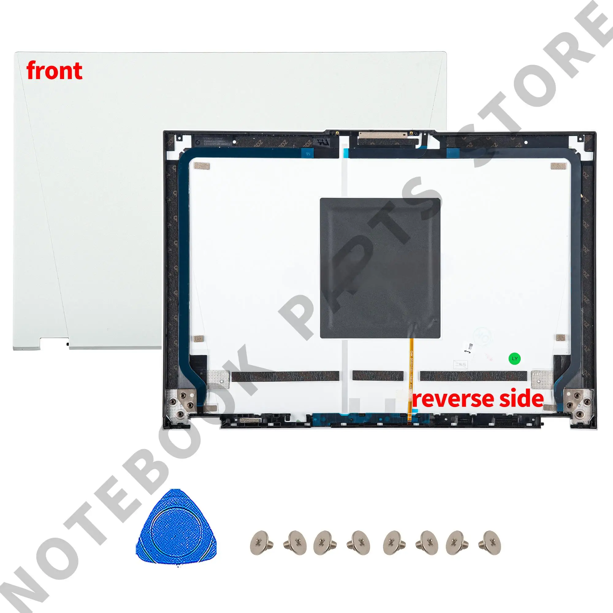 New Parts For Legion 5 Pro 16ACH6 16ACH6H 16ITH6 16ITH6H 2021 LCD Back Cover/Bezel/Palmrest/Bottom Case White HY660