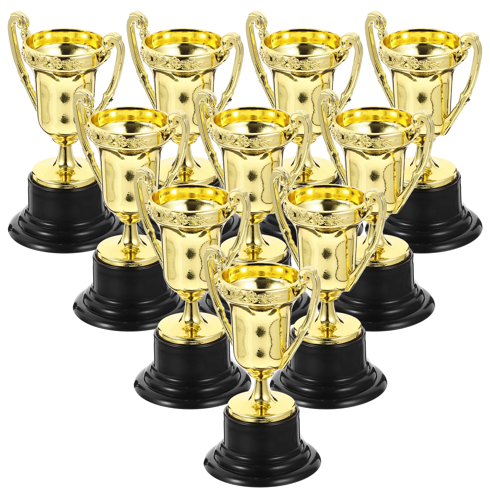 10 Pcs Trophy Award Costume Contest Trophies Prizes Kids Cups First Place Party Celebration Reward Bulk