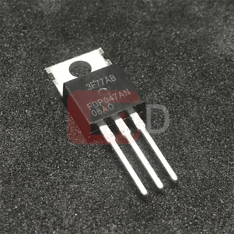 10pcs/lot FDP047AN08AO TO-220 75V 80A  In Stock