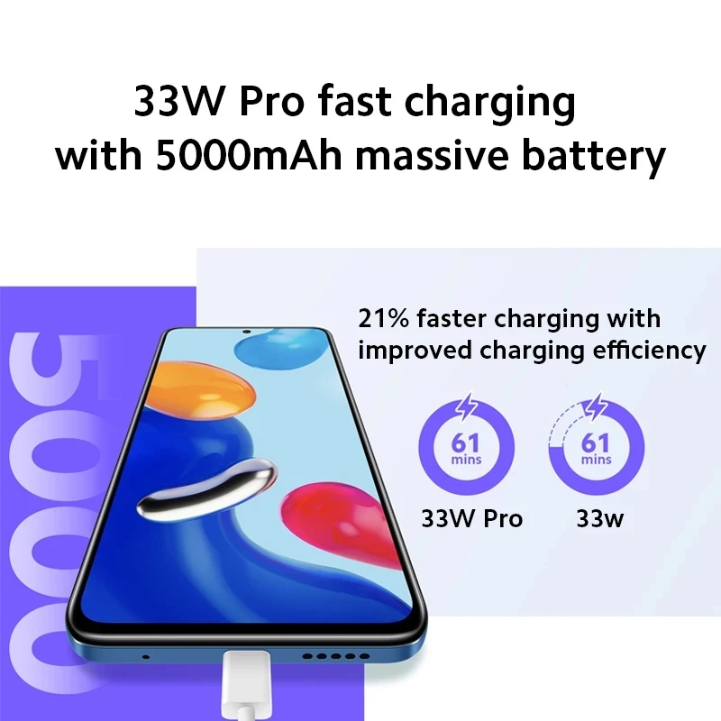 Xiaomi Redmi Note 11 Global Version Smartphone Snapdragon 680 Octa Core 33W Pro Fast Charging 50MP Quad Camera 6.43 '' Display
