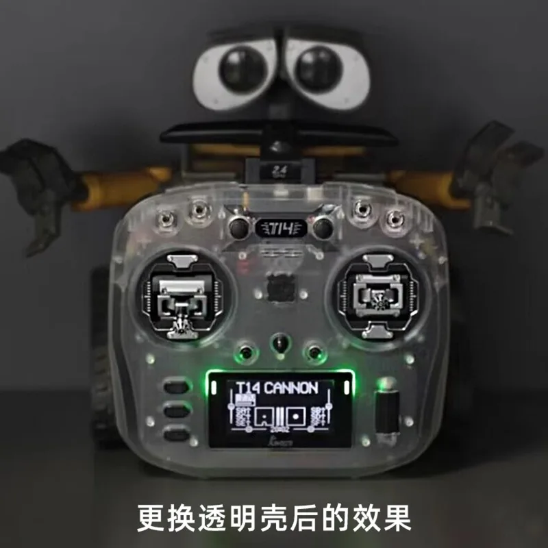 Jumper T14 Transmitter Clear Case Modification Parts Remote Protective Shell for RC FPV Drone Controller Toy Accessories