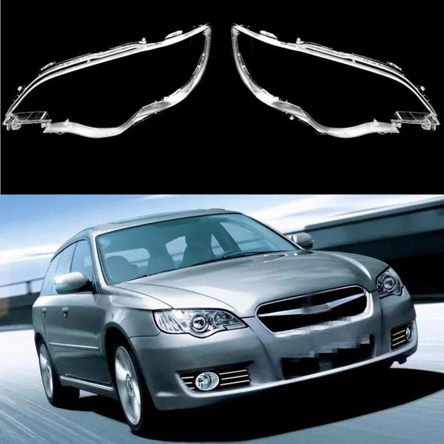 

Car Headlamp Auto Light Case Transparent Lampshade Lamp Shell Headlight Lens Glass Cover For Subaru Legacy 2006 2007 2008 2009