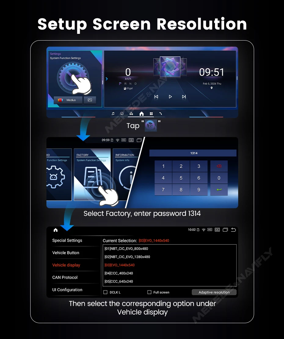 MEKEDE Android 14 Wireless CarPlay Auto Dual BT Auto-Multimedia-Player für BMW 2er F45 F46 F87 Snapdragon QLED 4G LTE WiFi – Detail 2