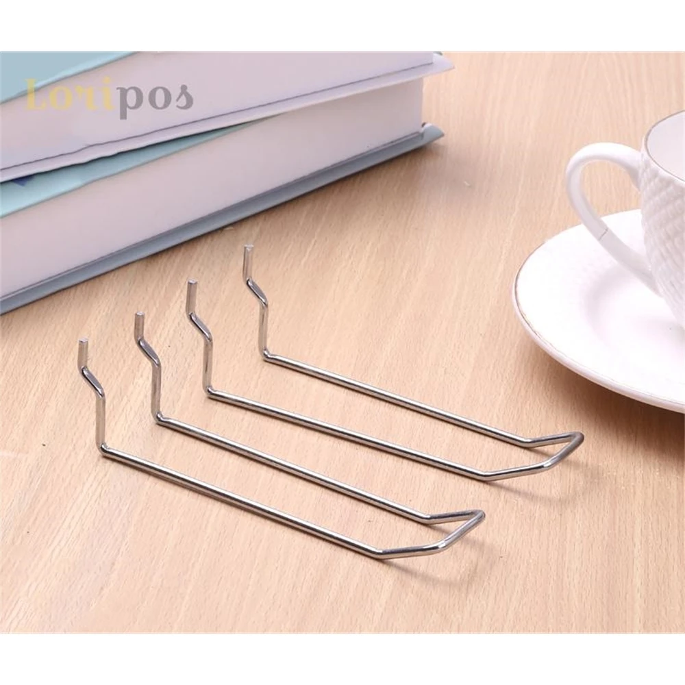 Supermarket Retailing Shelf Hole Board Hook Display Hanger Hardware Hook Shelf Amounting Hanger Wall Shelf Bracket Hook Rack