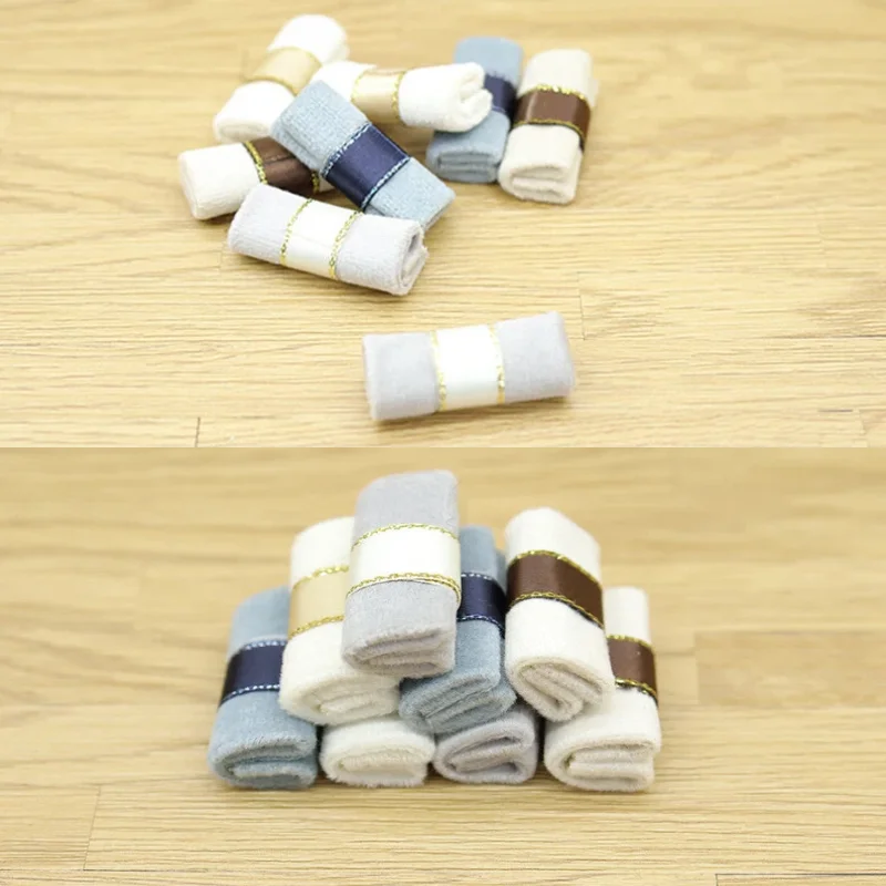 

5 шт. 1/12 мини-комплект одеял, модель кукольного домика, имитация кровати, украшение для комнаты, кукольный дом, микро-живая сцена, декор, орнамент