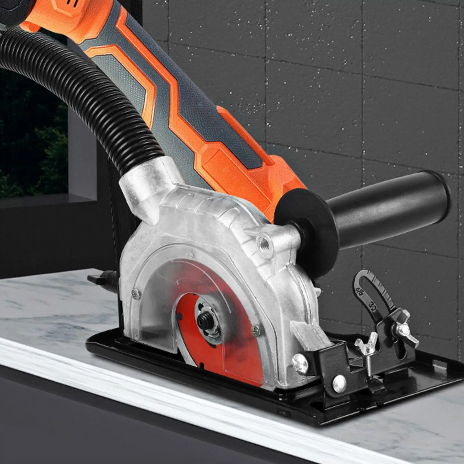 

Stable Angle Grinder Support Steel Bracket Metal Cutting Stand Heavy Duty Base for Home Garage Carpenter Workshop