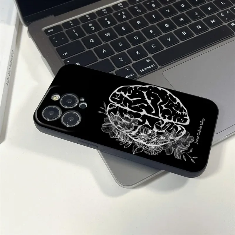 Psychologist Profession Psychology Phone Case Fro IPhone 16pro 15promax 14pro 13pro iphone 11 12 15Plus XR MINI SE Black Covers