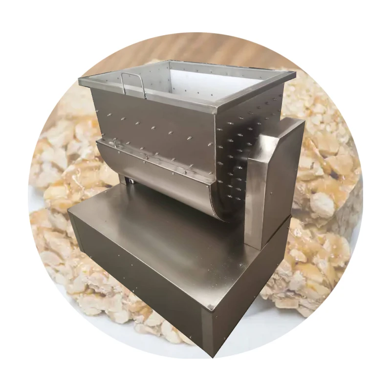 Temperature Adjust Candy Bar Making Machine Nuts Cereal Bar Mixer Commercial Grade