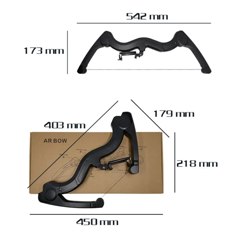 Gamepad arco flecha tiro cena jogo sem fio bluetooth lidar com realidade virtual descompressão brinquedos educativos jogos de telefone inteligente
