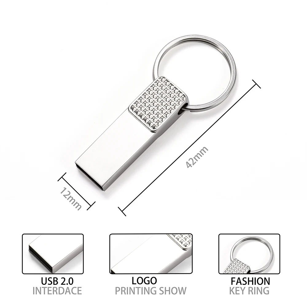 Mini clé USB 2.0, cadeaux d'affaires créatifs, clé USB, 128 Go, 64 Go, 32 Go, 256 Go, 512 Go, 16 Go, 8 Go, 4 Go