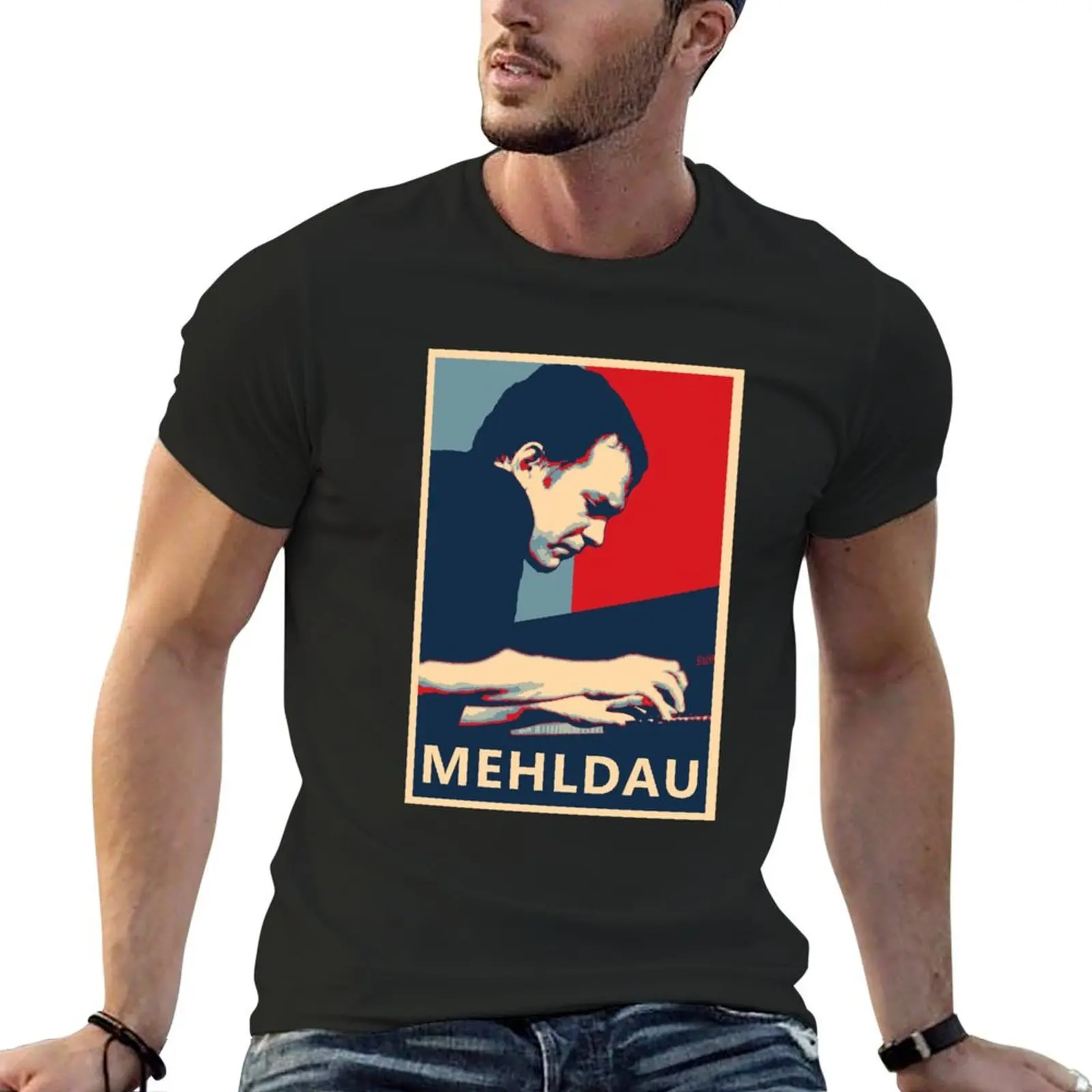 Brad Mehldau pianist Hope Poster - Greatest musicians in jazz history T-Shirt anime tshirt sports fans t shirts men