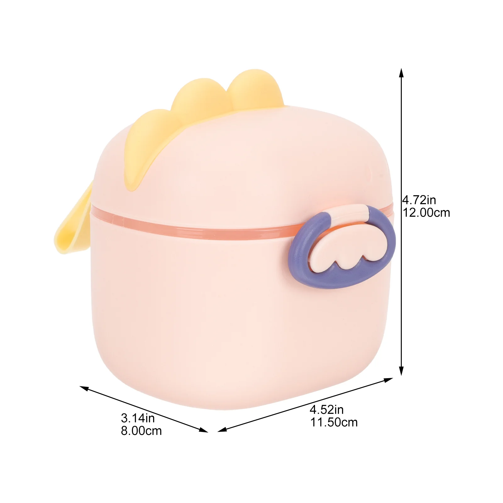 Dispenser Container Snack Containers Dinosaur Milk Powder Box Baby Food Holder Pack Travel
